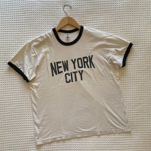 American Apparel New York City T-Shirt, Size Large